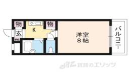 サンフェスタ東福寺A棟間取り図面