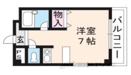 サンフェスタ東福寺C棟間取り図面