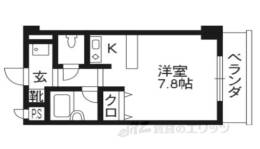 サンフェスタ東福寺C棟間取り図面