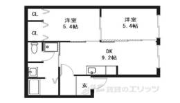 レジョナーレ大津京間取り図面