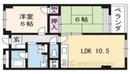 シルベーヌ北山間取り図面