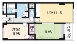 シルベーヌ北山間取り図面