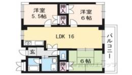 シルベーヌ北山間取り図面