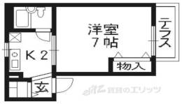 セジュール桃山間取り図面
