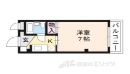 ハイクラスコーポ五条間取り図面