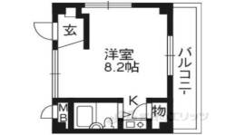 ベルビュー花屋町間取り図面