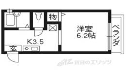 南茶ノ木コーポ間取り図面