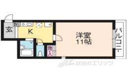 しきさい・Ｍ間取り図面