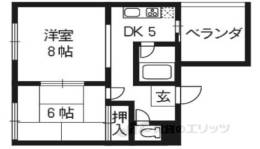 コーポ西川間取り図面