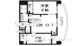 ルイシャトレ河原町丸太町間取り図面