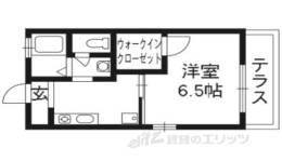 プティメゾンにしだ間取り図面