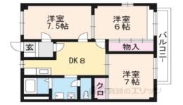 シャン・ド・フルール間取り図面