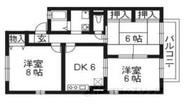 サンハイム神永間取り図面