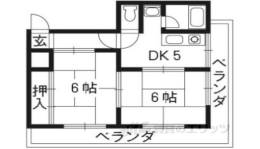 ハイツ嵯峨野間取り図面