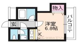 聖護院谷口マンション間取り図面