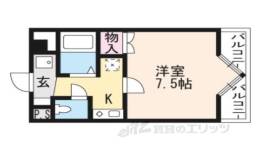 ハウスセゾン鞍馬口間取り図面