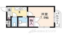 ハウスセゾン鞍馬口間取り図面