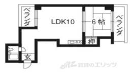 新橋ハイツ間取り図面