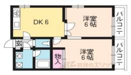 パルティールステージ・１間取り図面