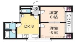 パルティールステージ・１間取り図面