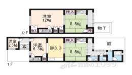 貸家間取り図面