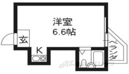 朝日プラザ四条大宮間取り図面