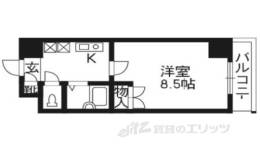 富士ラビット七条館間取り図面