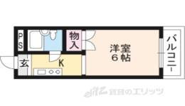 宝ヶ池ハイツ間取り図面