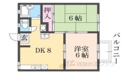 ラトゥール岩倉南間取り図面
