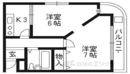 プラザ西四条間取り図面
