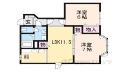 クレストール石山間取り図面