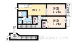 シュピッツエ間取り図面