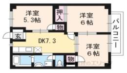 プリムラＵ２１間取り図面