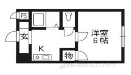 グランタック河原町五条間取り図面