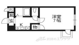 グランタック河原町五条間取り図面