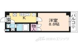 ソレイユ豊-1間取り図面