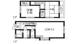 貸家間取り図面