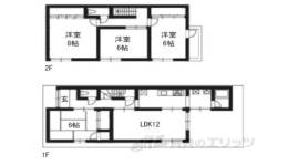 貸家間取り図面