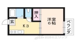 ヴィラ・ド・レステＢ棟間取り図面