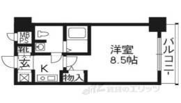 リーガル京都河原町五条間取り図面