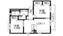 グリーンアネックス間取り図面