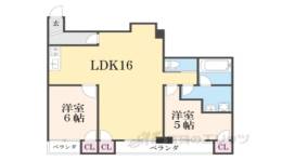 ＣＳガーデン山科間取り図面