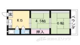 コーポ田山間取り図面