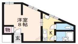 ジュネス東條間取り図面