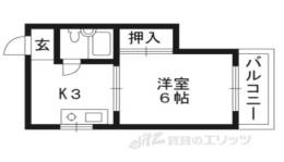 グリシーヌ丹波橋間取り図面