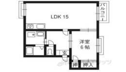 サンパティークＢ棟間取り図面