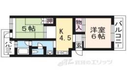 アビタ北白川間取り図面