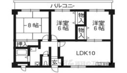 ハーモニーヒルズ藤阪間取り図面