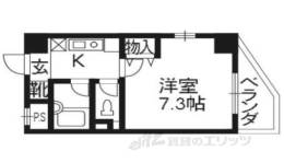 リバティ東大路間取り図面