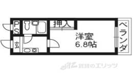 リバティ東大路間取り図面